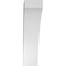 Ekena Millwork 5 1/2-in. W x 14-in. D x 22-in. H Thorton Architectural Grade PVC Knee Brace BRCP055X14X22THR - alternate 6